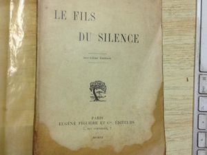 Han Ryner "Le Fils du silence" (Eugène Figuière - 1911) [Dédicacé]