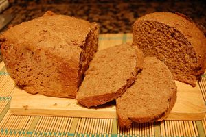 Gâteau/pain aux pois chiches et orange