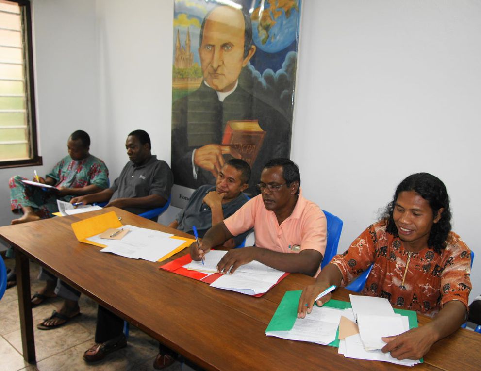 Les confrères de la Province Togo/Bénin réunis en Assemblée Provinciale du 25 au 28 janvier 2011