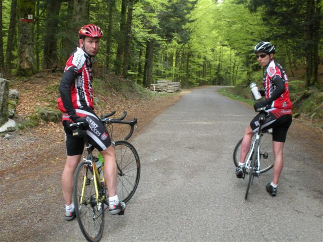 Notre stage tri au col de Bussang, au centre Azureva.