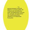 Amazonie : Le Grand conseil des amérindiens dénonce l’hypocrisie du gouvernement français