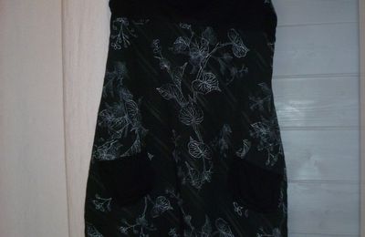 ROBE TUNIQUE NOIRE