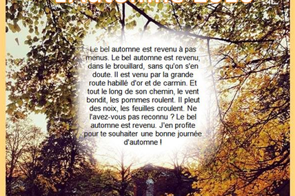 L'Automne 2016