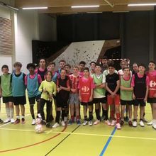 Saint-André-les-Alpes : Entrainement amical et ambiance conviviale pour les U15 du FC Vallées Var Vaïre 