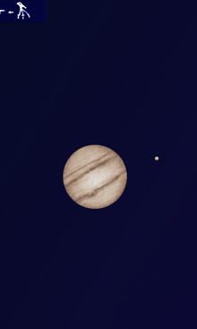Jupiter du 4 12 12 - 2eme dessin après retouche