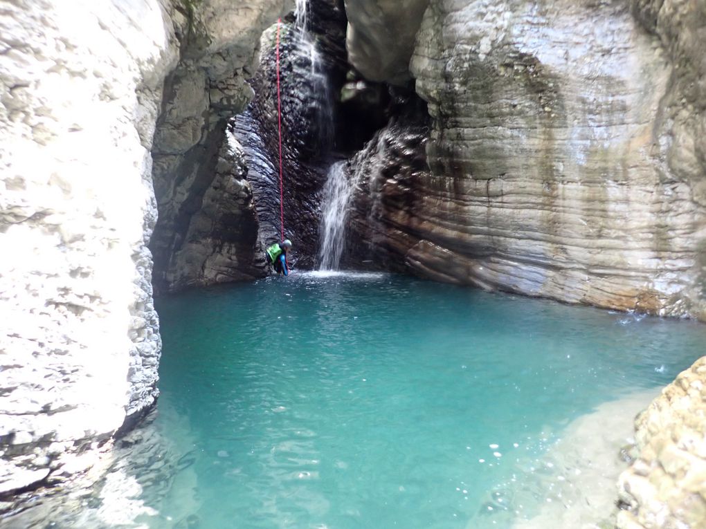 GROTTE DES CHAMOIS ET CANYON DE LA LANCE - Alpes de Haute Provence          5-9  AOUT 2022