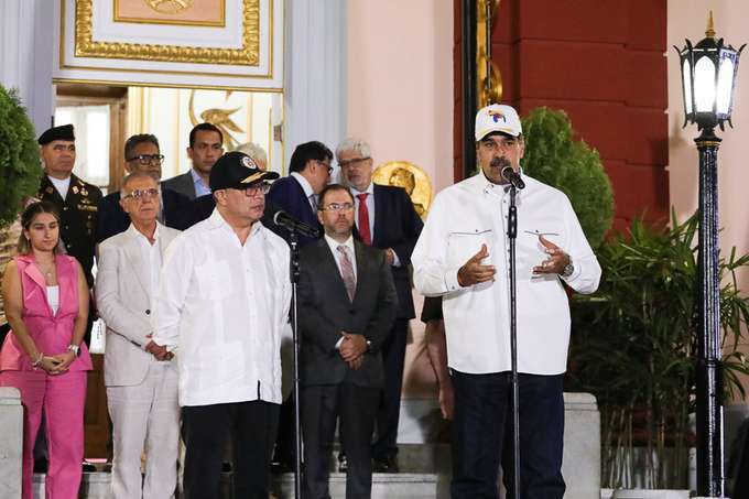 Maduro: Colombia y Venezuela reafirman voluntad de avanzar hacia la plena integración