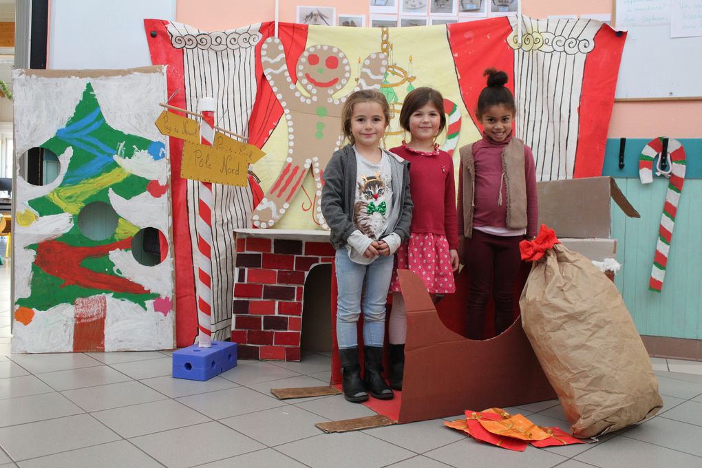 alp maternelle :le traîneau du père noël