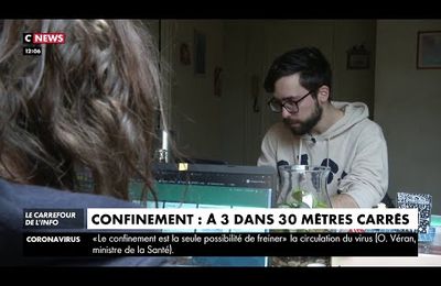 Coronavirus : Le casse-tête d'une famille confinée dans un petit appartement