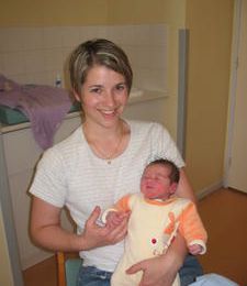 A la maternité : la visite