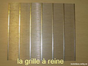 une des deux ruches ayant une hausse