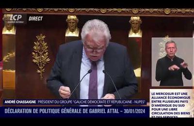 André Chassaigne répond au discours de Gabriel Attal