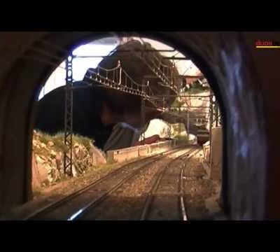 Le viaduc de Velars-sur-Ouche en modèle réduit 