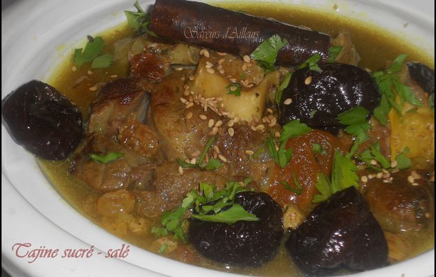 Tajine de veau aux fruits secs