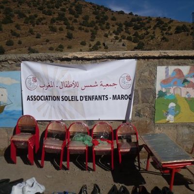 Activité de Soleil d'Enfants Maroc