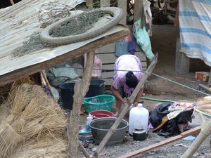 VILLAGES DU LAOS.