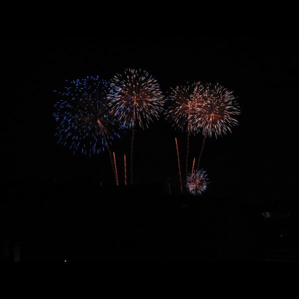 Our guests book and some pictures of fireworks over the Eiffel Tower - Notre livre d'Or et quelques photos sur le feu d'artifice du 14 juillet.