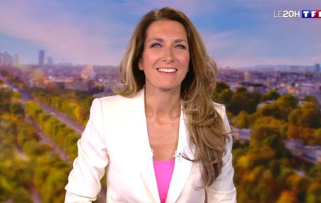 Anne-Claire Coudray Le 20H TF1 le 21.05.2023