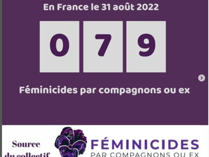 85 EME  FEMINICIDES DEPUIS LE DEBUT  DE L ANNEE 2022 