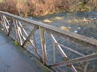 Une centenaire à Champagney - la passerelle, histoire