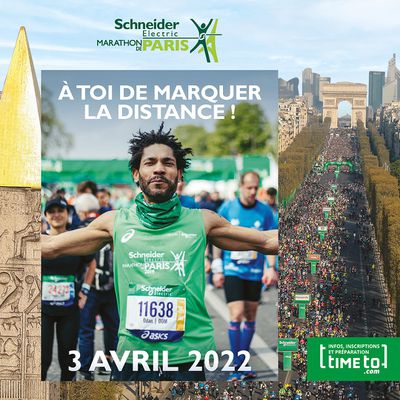 Mon 30 eme "Le Marathon de Paris 2022"