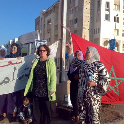 ممثلو فرع الرباط للرابطة المغربية للمواطنة و حقوق الإنسان
