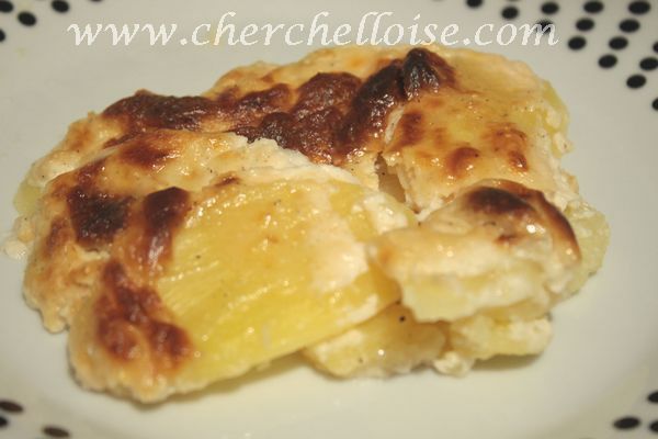 gratin dauphinois, recette d'accompagnement