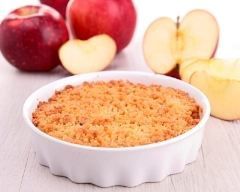 Crumble aux pommes