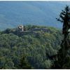 Château de Frankenbourg depuis le rocher du Coucou