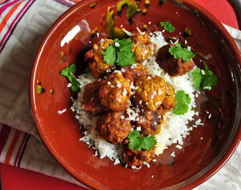 Boulettes iraniennes aux griottes séchées