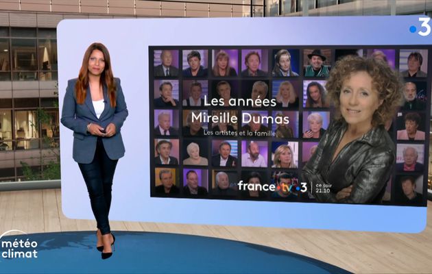 Myriam Seurat Journal Météo Climat France 3 le 29.09.2023