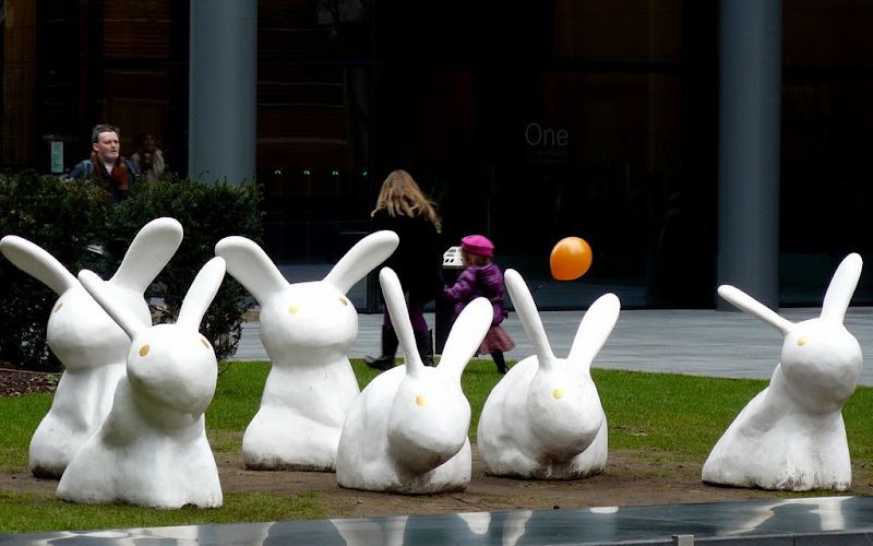 Sculptures à shoreditch