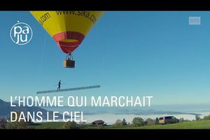 (Documentaire) homme qui marche dans le ciel ou les défis d’un funambule hors du commun.