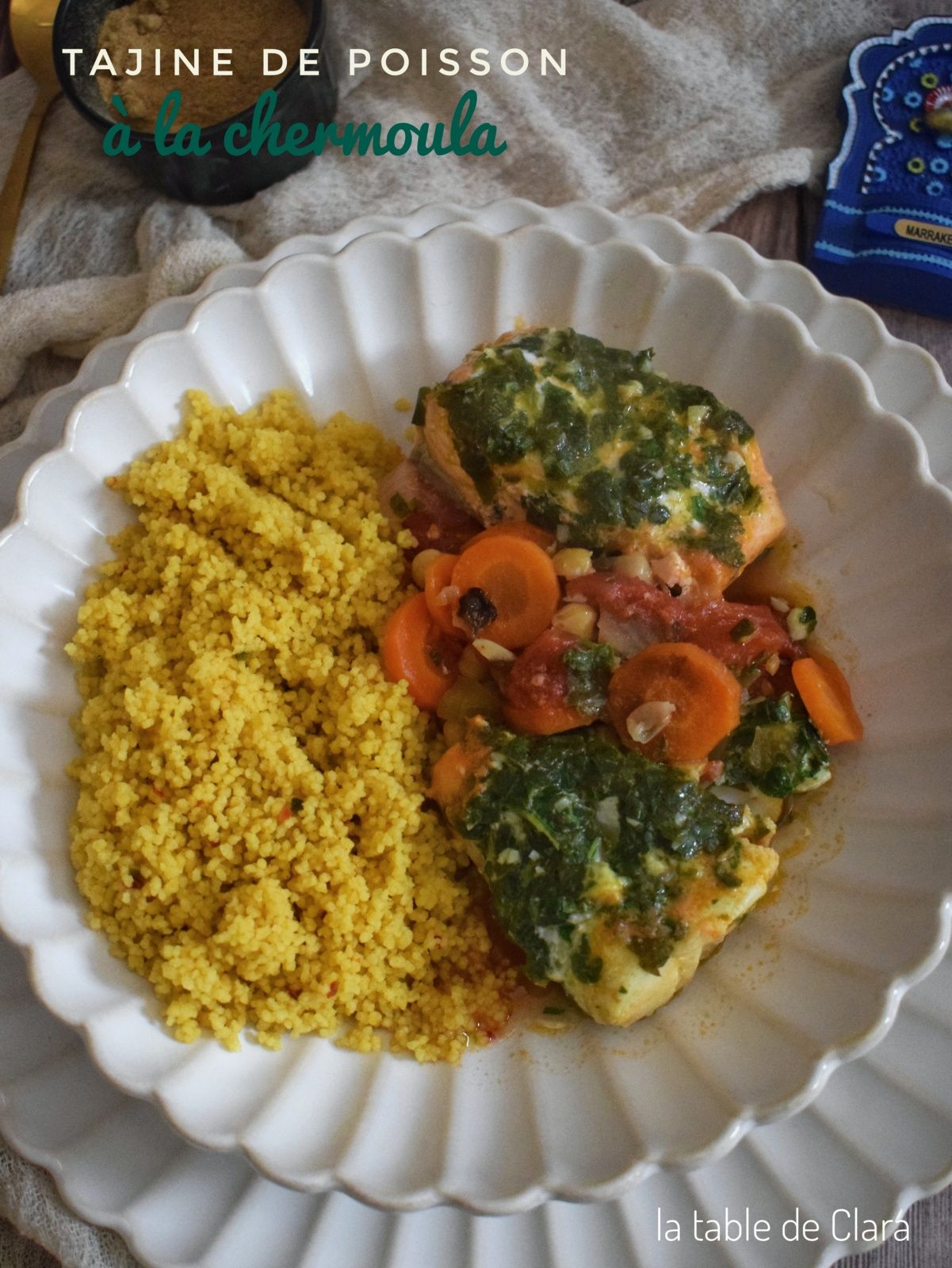 Tajine poisson chermoula