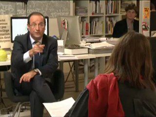 François Hollande invité de Mediapart