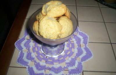 COOKIES A LA POIRE ET AU CARAMEL