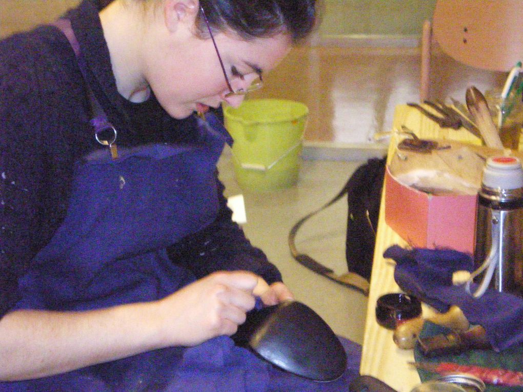l'atelier bottier 
accueilli au lycée
le CDI
la boutique

des calligraphies arabes