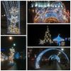 Varsovie: décoration de Noël