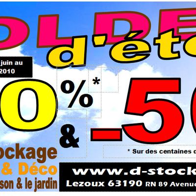 Soldes d'été !