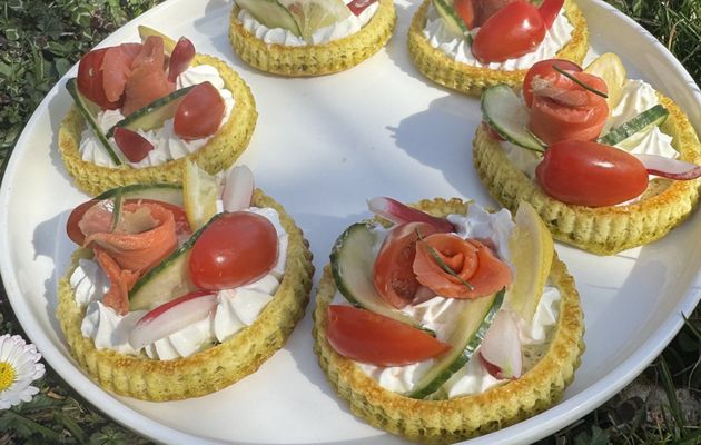 TARTELETTES FRAICHEUR MARINE