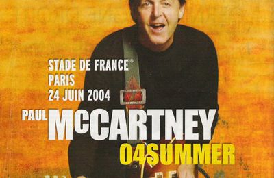 Paul McCartney au Stade de France; déjà 2 ans