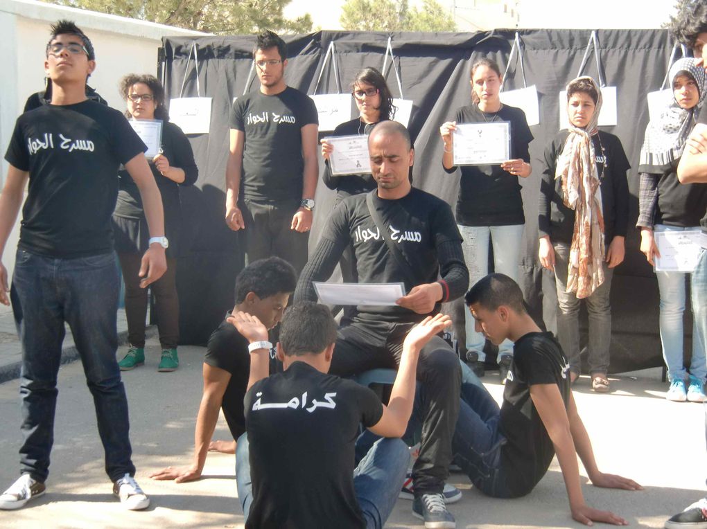 Sidi Bouzid : Formation aux techniques du &quot;Théâtre Forum&quot;  15/24 Mars 2013