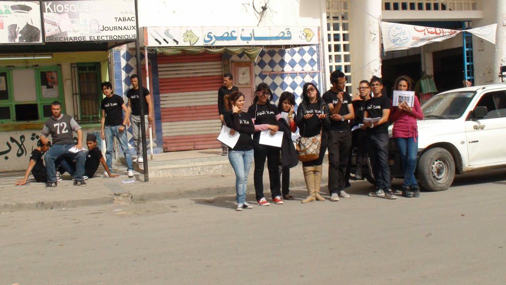 Sidi Bouzid : Formation aux techniques du &quot;Théâtre Forum&quot;  15/24 Mars 2013