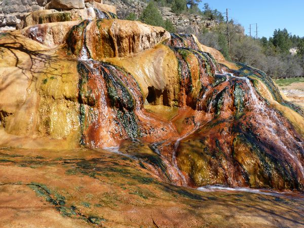 Pinkerton hot springs entre Ouray et Montrose. Colorado 