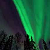 D'impressionnantes aurores boréales capturées dans un time-lapse