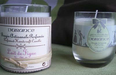 Durance, j'aime tes bougies !