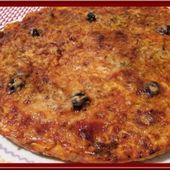 Pizza à la semoule