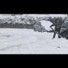 VIDEO SUR LES CHUTES DE NEIGE ENTRE AVIGNON ET LE GARD