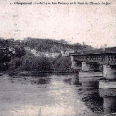 CP Halte de Chaponval à Auvers sur Oise n°4