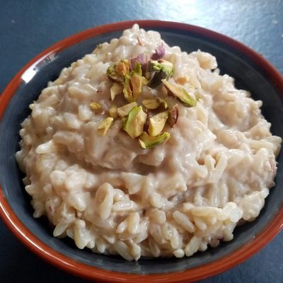 Riz au lait d'amandes